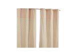 ÖSENVORHANG Sterne blickdicht 2er-Set, 137/182 cm