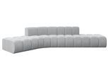 ECKSOFA modulares Sofa Solven-L1 - 380x174x70 cm Grau