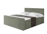 BOXBETT mit Matratze H4 und Lattenrost - TOLO-Z-v1 - 180x200 Cord - Olive