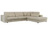ECKSOFA Savona Beige Velvet - rechts