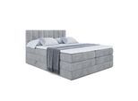 BOXSPRINGBETT OTTA KING - 120x200 - H3/H4 - Grau