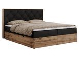 BOXBETT VENETO 200/200 Schwarz Kunstleder - H3