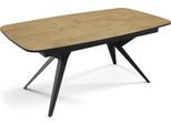 ESSTISCH Soren ausziehbar rechteckig oval, Eiche Hell Braun 180-380/100/76 cm
