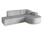 ECKSOFA Ottomane Rechts ARRIO-L1 - 243x171x83 cm Grau