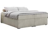 BOXBETT BESS 160/200 Beige Velvet - H4