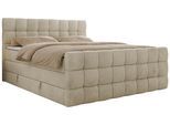 BOXSPRINGBETT ALTIVO KING DUO 180/200 - Beige Velvet - H3
