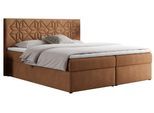 BOXBETT LEILA 180/200 Orange Struktur - H3