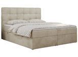 BOXBETT ERNI 120/200 - Beige Velvet - H4