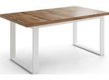 ESSTISCH Sana rechteckig ausziehbar, Wotan Eiche 140/200/80/75 cm
