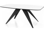 ESSTISCH Foster rechteckig ausziehbar, Weiß 160-198/80/76 cm
