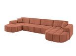 WOHNLANDSCHAFT LIVO-U2 - 400x173x79,5 cm Apricot