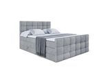 BOXSPRINGBETT APO-Z KING - 160 x 200 - H3/H4 - Grau