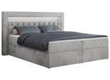 BOXBETT GOLD-6 LED 120/200 Hellgrau Velvet - H4