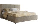 POLSTERBETT LERIO CLASSIC 180/200 - Grau Strukture - Multipocket-Matratze