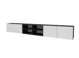 LOWBOARD KITO-W 3x100x40x40 cm - Schwarz / Weiß