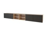 LOWBOARD ELIO-W 3x100x40x40 cm - Artisan / Schwarz