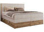 BOXBETT WOOD CLASSIC KING 180/200 - Beige Cord - H4