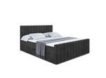 BOXBETT EDITA-Z - 200x200 cm - H3 - Schwarz