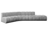 ECKSOFA modulares Sofa Brilo-L1 - 380x174x70 cm Grau