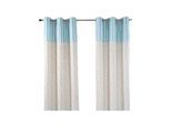 ÖSENVORHANG Sterne blickdicht 2er-Set, 137/182 cm