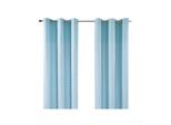 ÖSENVORHANG Sterne blickdicht 2er-Set, 117/137 cm