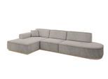 ECKSOFA Ottomane Links IREA-L2 - 328x171x83 cm Hellbraun