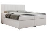 BOXBETT LOPE 200/200 - Weiß Kunstleder - H4