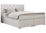 BOXBETT ALDA 120/200 Weiß Kunstleder - H3