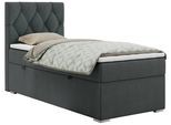 BOXBETT ALDA 90/200 Dunkelgrau Struktur - H3 - Links Seite