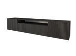 LOWBOARD NOA-2-W 200x40x41 cm - Schwarz