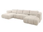 WOHNLANDSCHAFT CLOUD-U 405x185x90 Beige Cord
