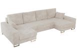 WOHNLANDSCHAFT DORIAN U Cord Beige