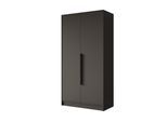 KLEIDERSCHRANK - PORTO - 102 - Schwarz