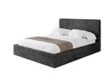 POLSTERBETT mit Bettkasten und Lattenrost, Boxbett ohne Matratze - ALOVA