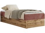 BOXBETT WOOD ZERO 90/200 - Rosa Cord - H4 - Topper T25