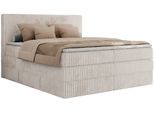 BOXSPRINGBETT TILIANO KING - 180/200 - Beige Cord - H3