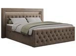 BOXBETT GOLD-9 LED 140/200 Braun Velvet - H3