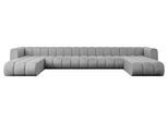 WOHNLANDSCHAFT modulares Sofa Joren-U3 - 501x177x70 cm Grau