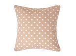 KISSENHÜLLE Sterne 60/60 cm, 100% Baumwolle
