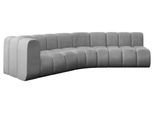 ECKSOFA modulares Sofa Karex-L1 - 308x194x70 cm Grau