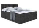 BOXSPRINGBETT VIONE KING - 200 x 200 - H3/H4 - Schwarz