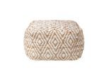 SITZPOUF Sierra mit Ethno-Muster, 60/60/30 cm