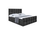BOXBETT RICAR-Z - 160 x 200 - H4 - Schwarz