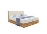 BOXBETT mit Matratze H3 und Lattenrost - LOLLI6 - 160x200 - Beige
