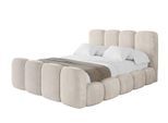 POLSTERBETT mit Bettkasten, Fußteil und Lattenrost, Boxbett ohne Matratze - KALA-Z 120x200 Beige