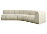ECKSOFA modulares Sofa Karex-L1 - 308x194x70 cm Beige