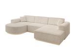 WOHNLANDSCHAFT ARRIO-U1 303x171x83 cm Beige