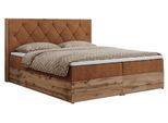 BOXBETT VENETO 140/200 Orange Struktur - H4
