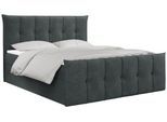 BOXBETT PREMIUM 11 160/200 Dunkelgrau Struktur - H4