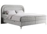 BOXBETT EIRA 140/200 Hellgrau Struktur - H3